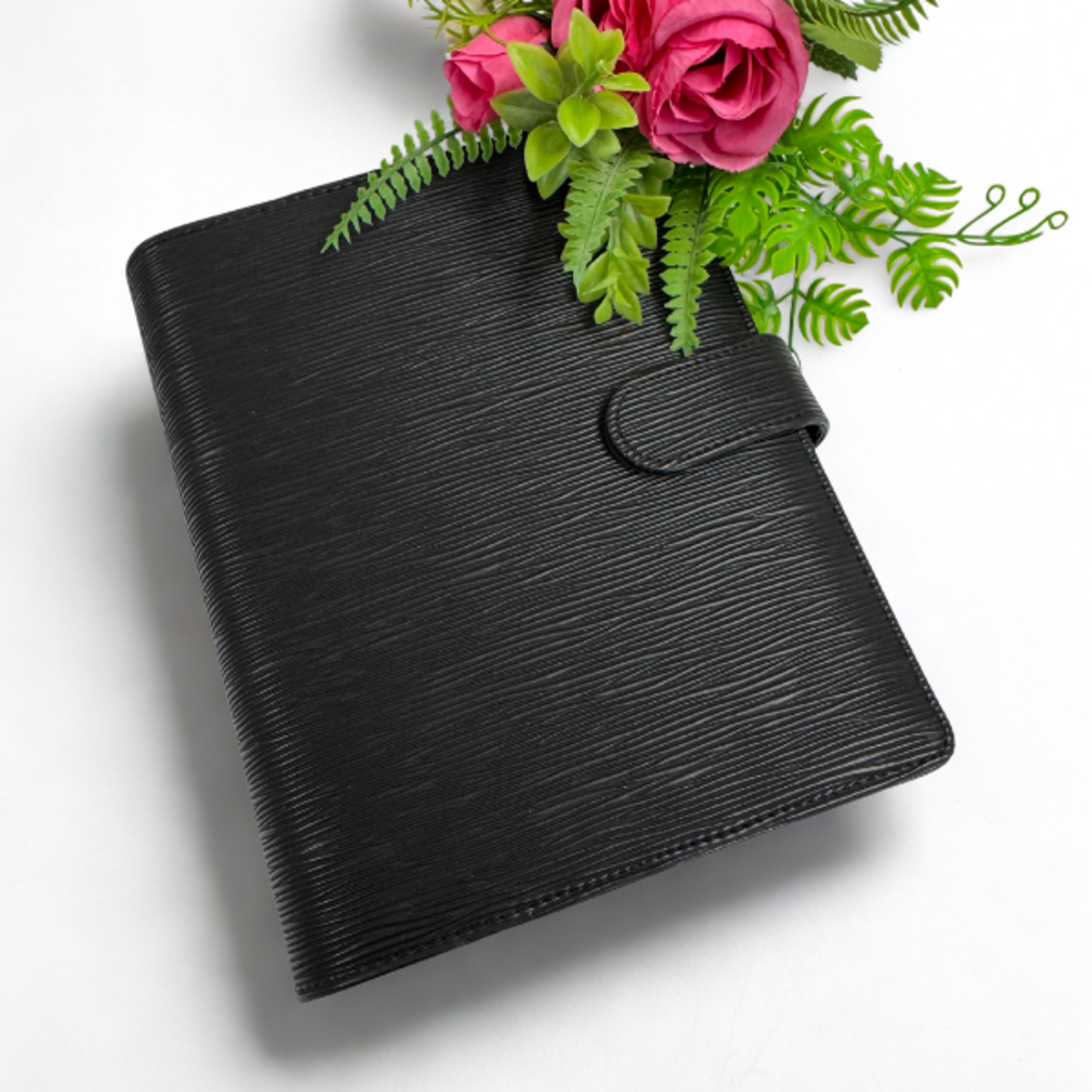 Ringbound Planner Black A5 (without content)
