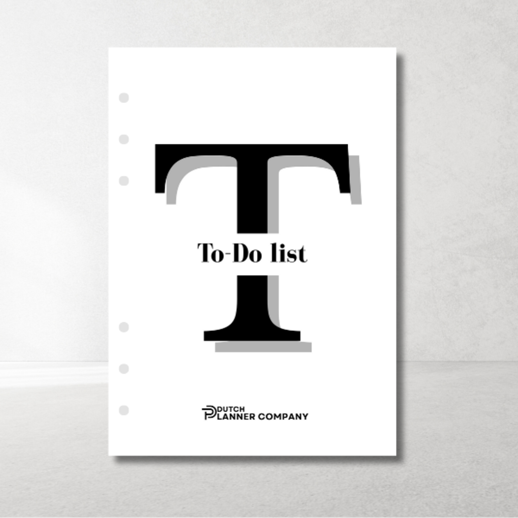 A5 To-do Lists – set of 26 for 6-ring planner