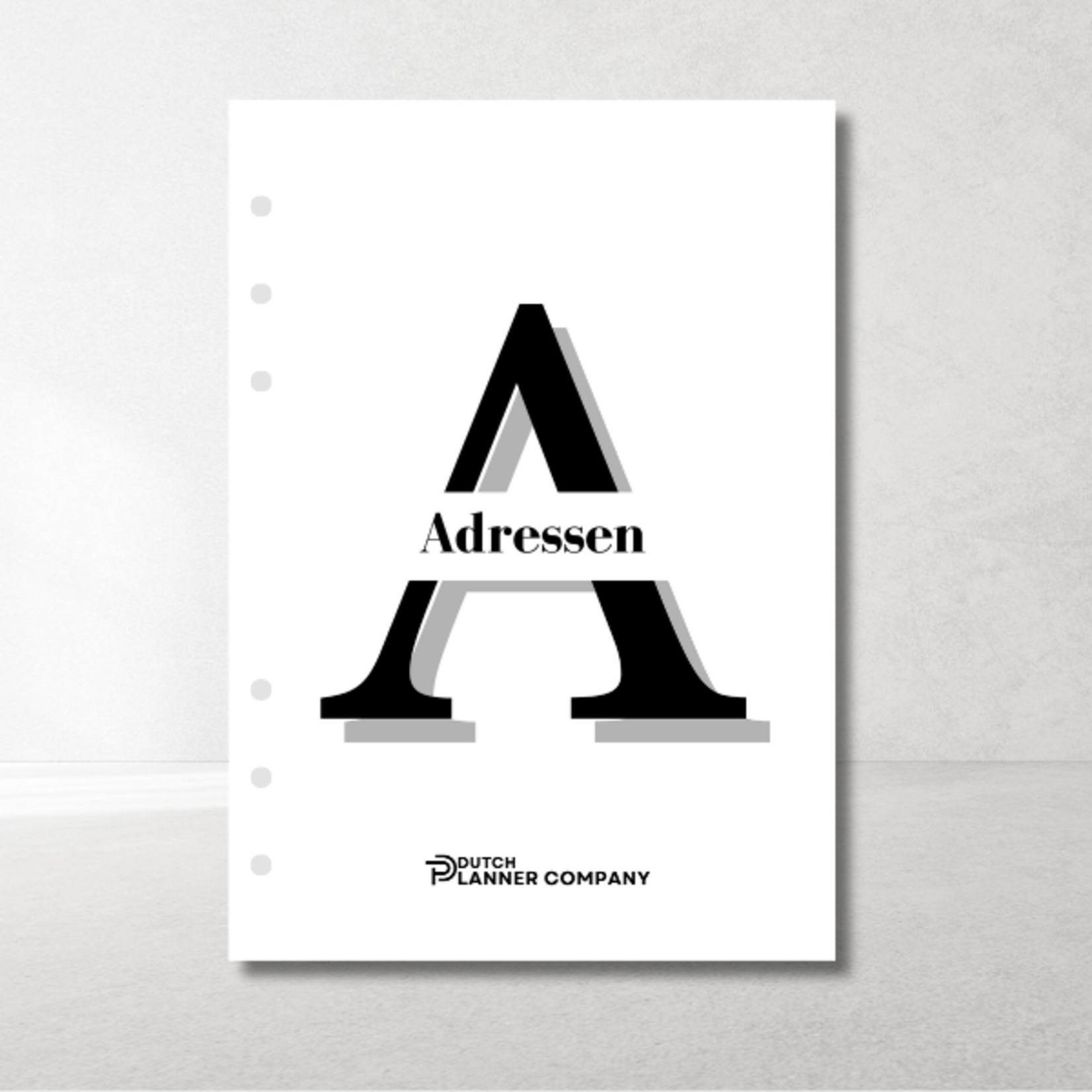 A5 Ringbandplanner Inhoud Adressen – altijd je contacten bij de hand