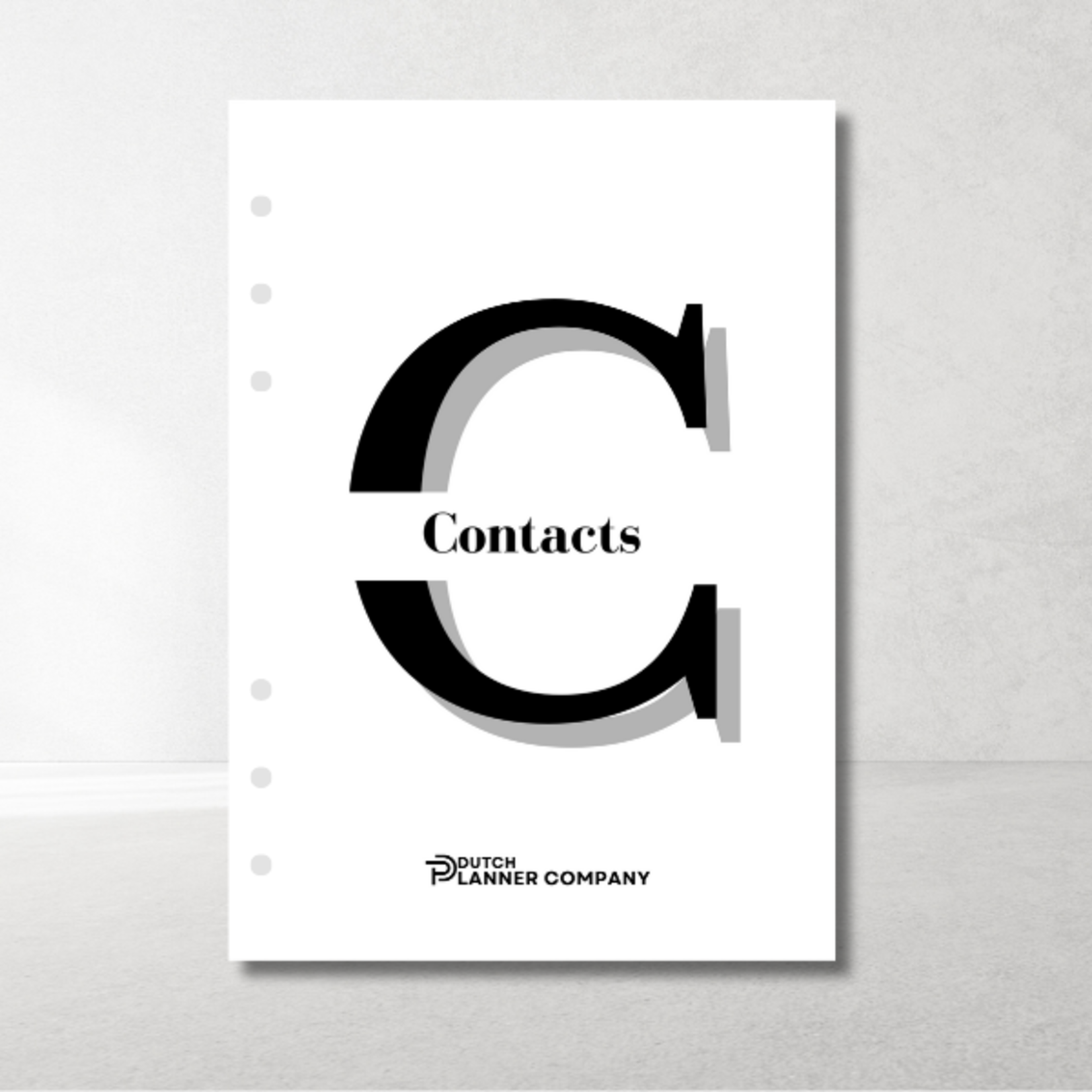 A5 Ring Binder Planner Address Inserts – keep contacts organized