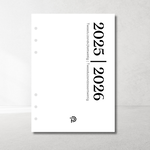 Complete Agenda-inhoud A5 Ringbandplanner