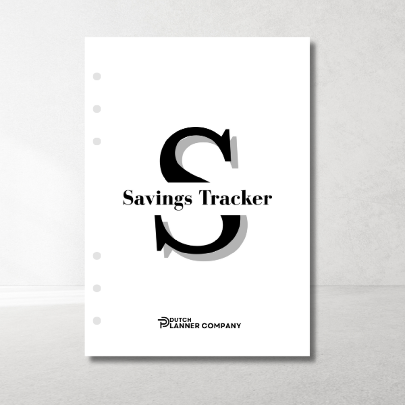 A5 Ringbandplanner Inhoud Spaartracker – spaar met overzicht & motivatie