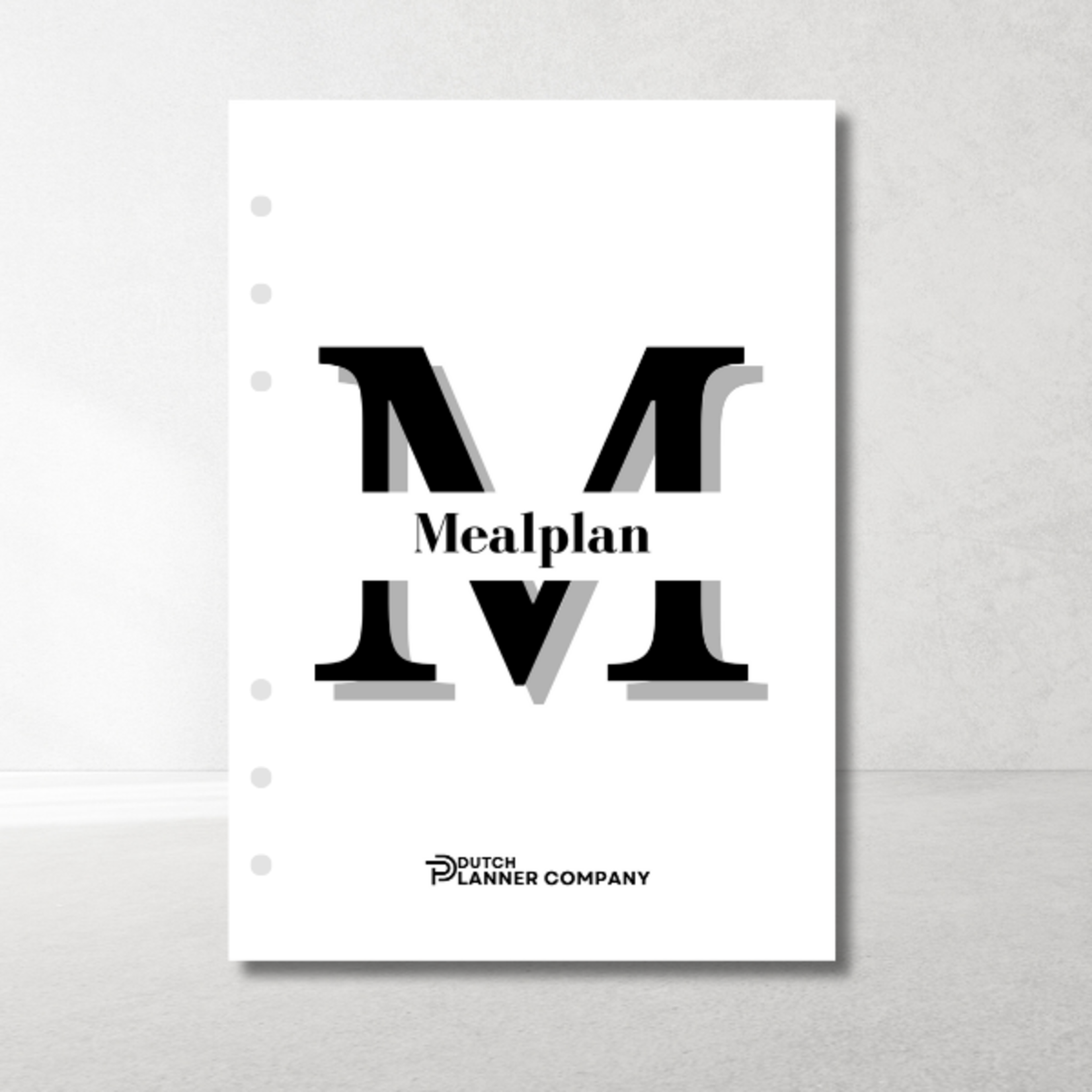 A5 Ring Binder Planner Weekly Meal Planner Inserts – plan smart & healthy