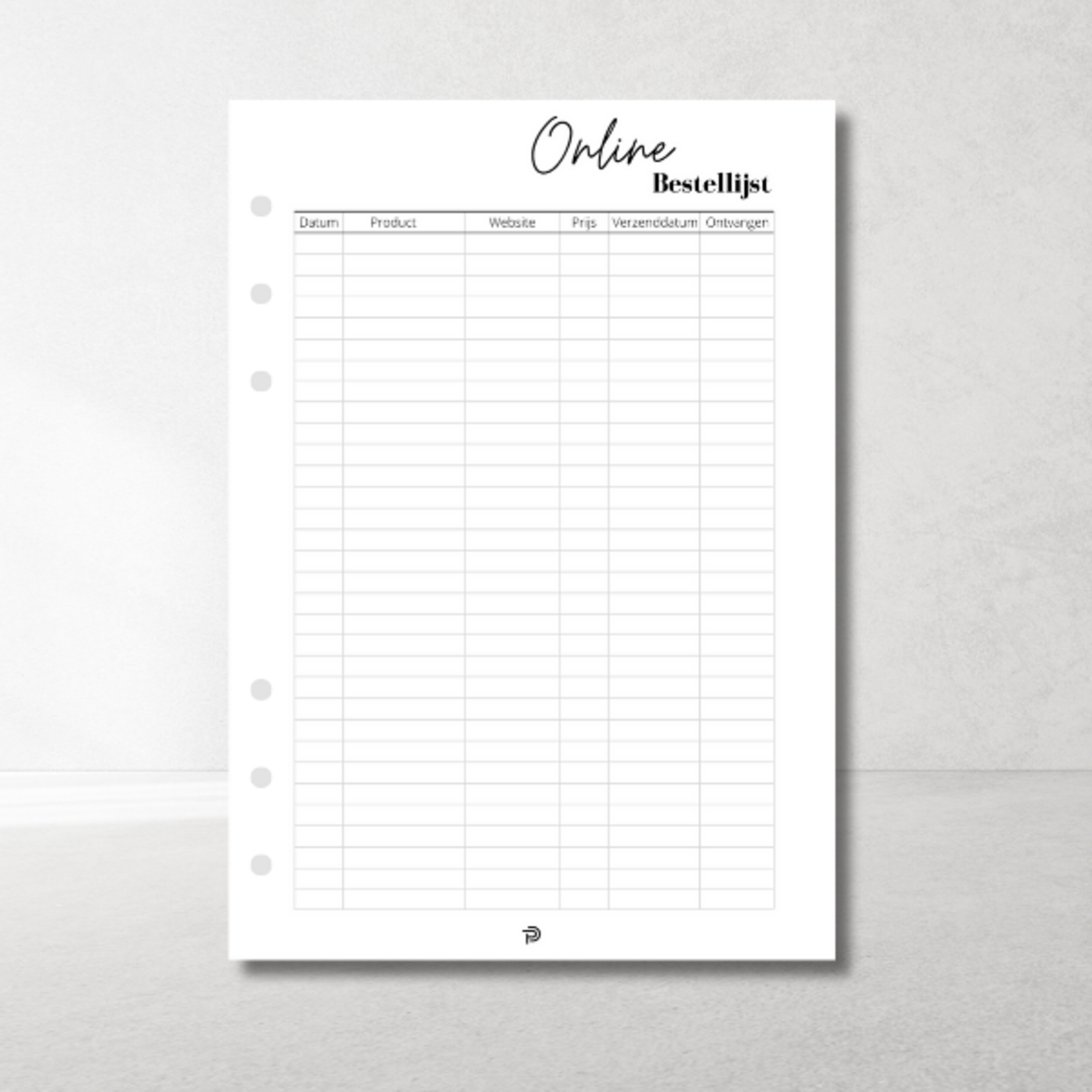 A5 Ring Binder Planner Finance Inserts – overview & budget control