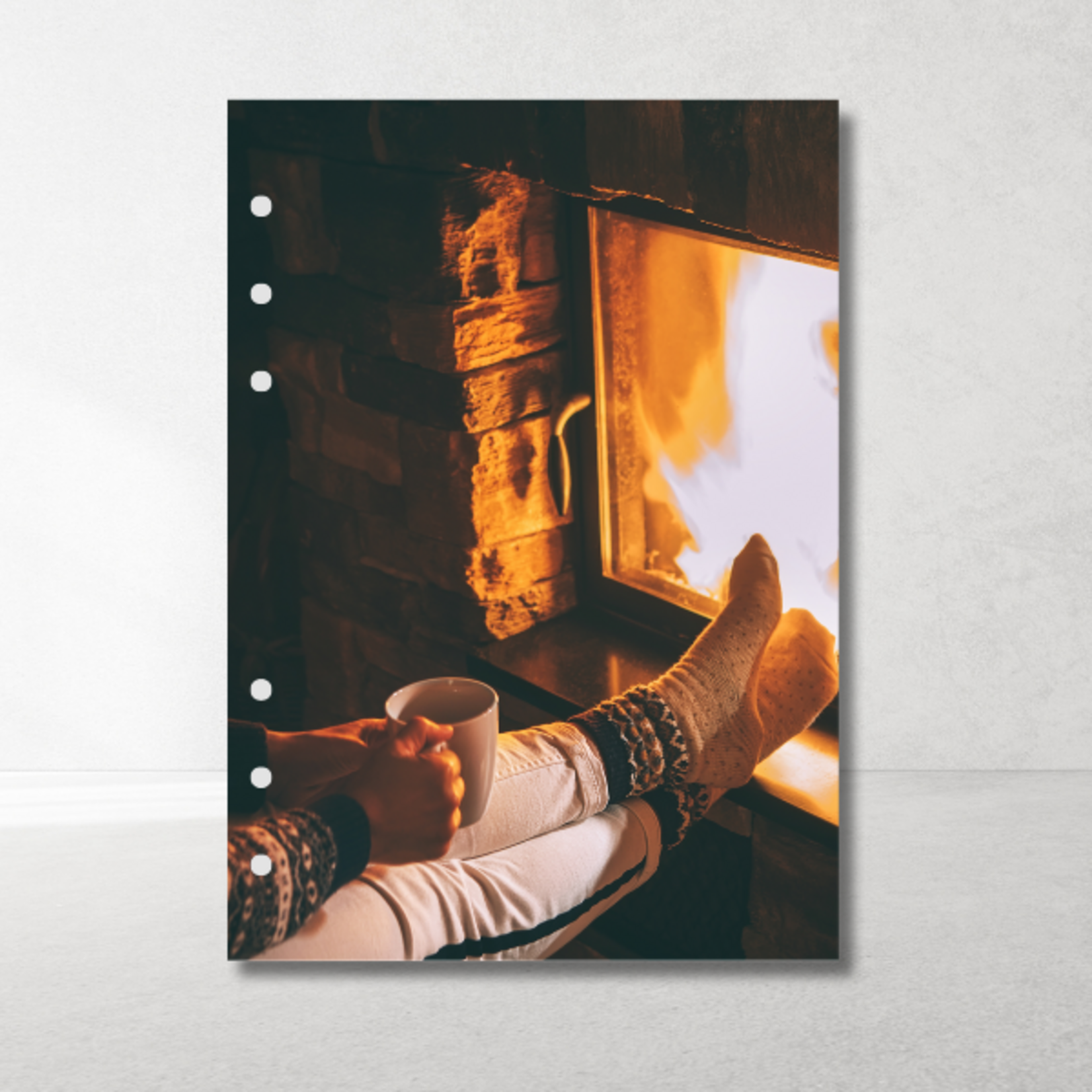 A5 Planner Inlegkaarten Cosy Winter – set van 6, 12 designs