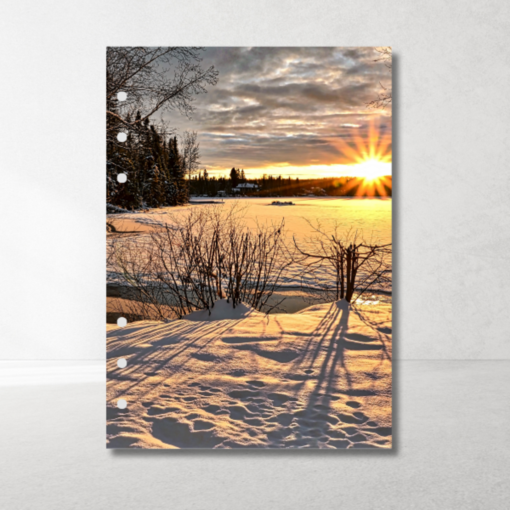 A5 Planner Insert Cards Cosy Winter – set of 6, 12 designs