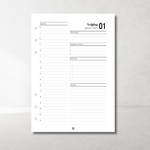 NIEUW! A5 Ringbandplanner GEDATEERDE Dagplanner