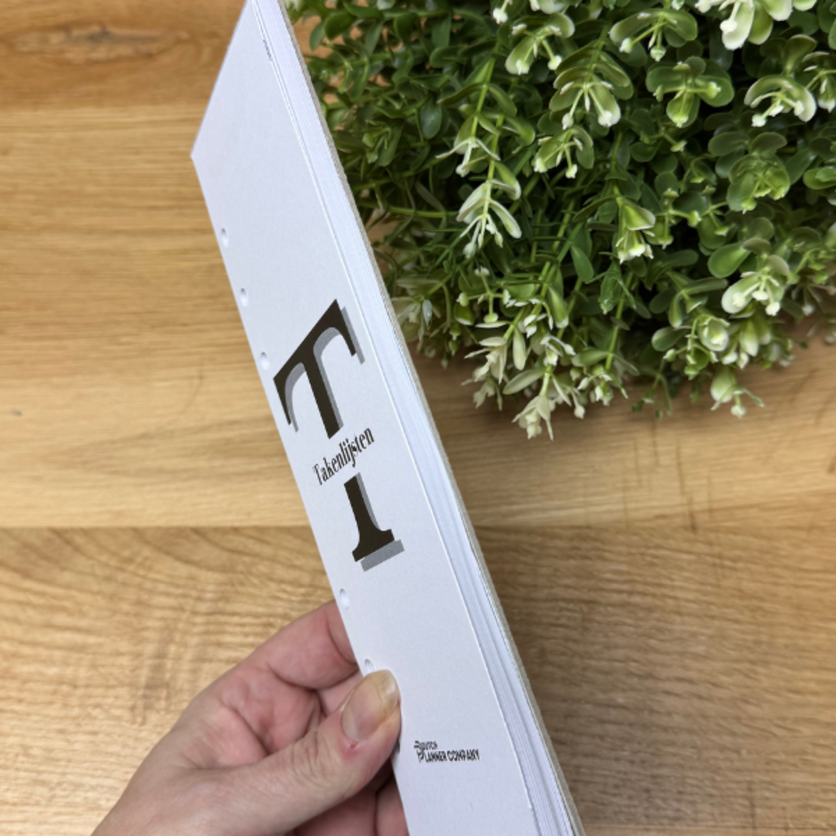 Magnetische Takenlijst voor A5 Ringbandplanner – focus & overzicht tijdens je week