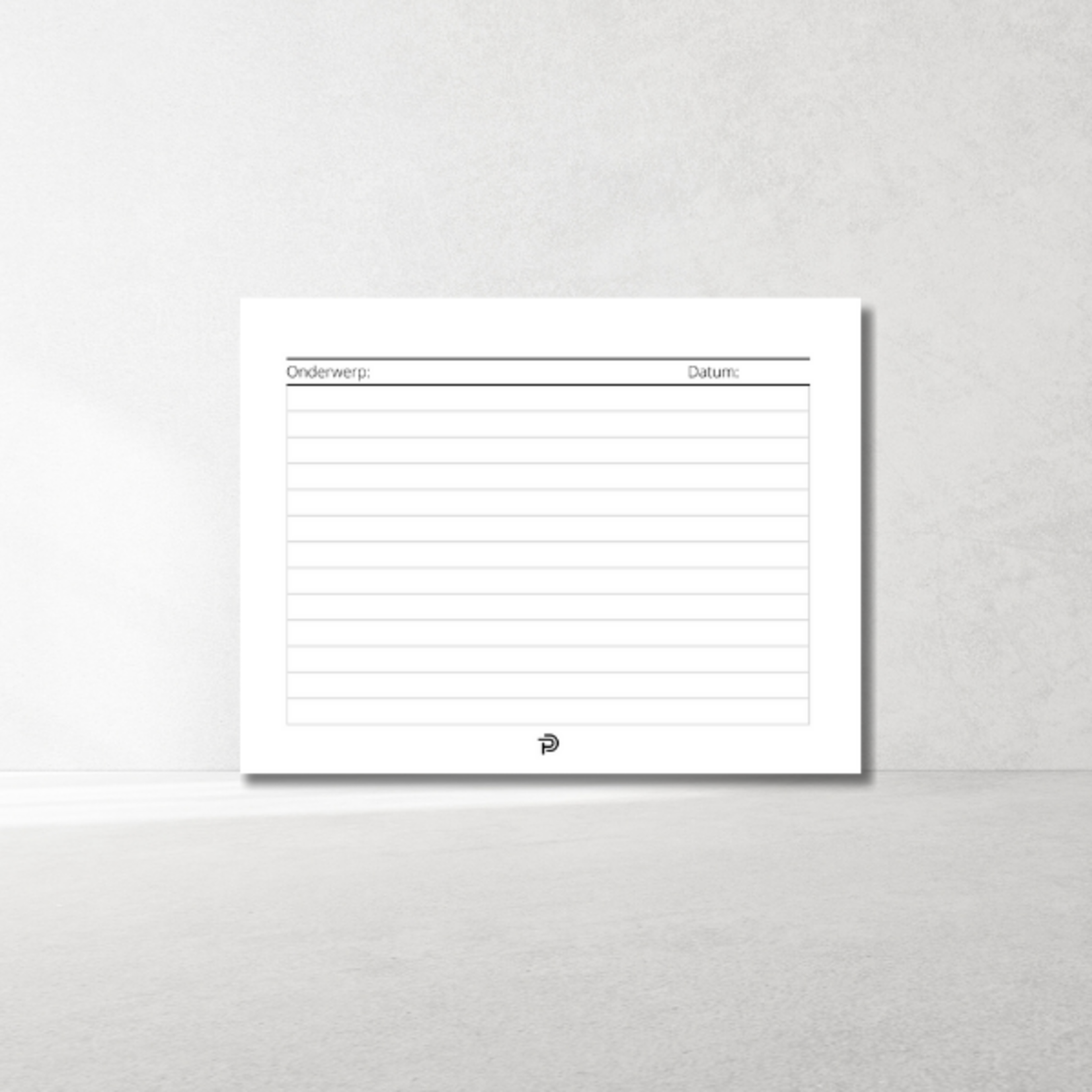 Lined Study Cards – compact clarity for learning and work