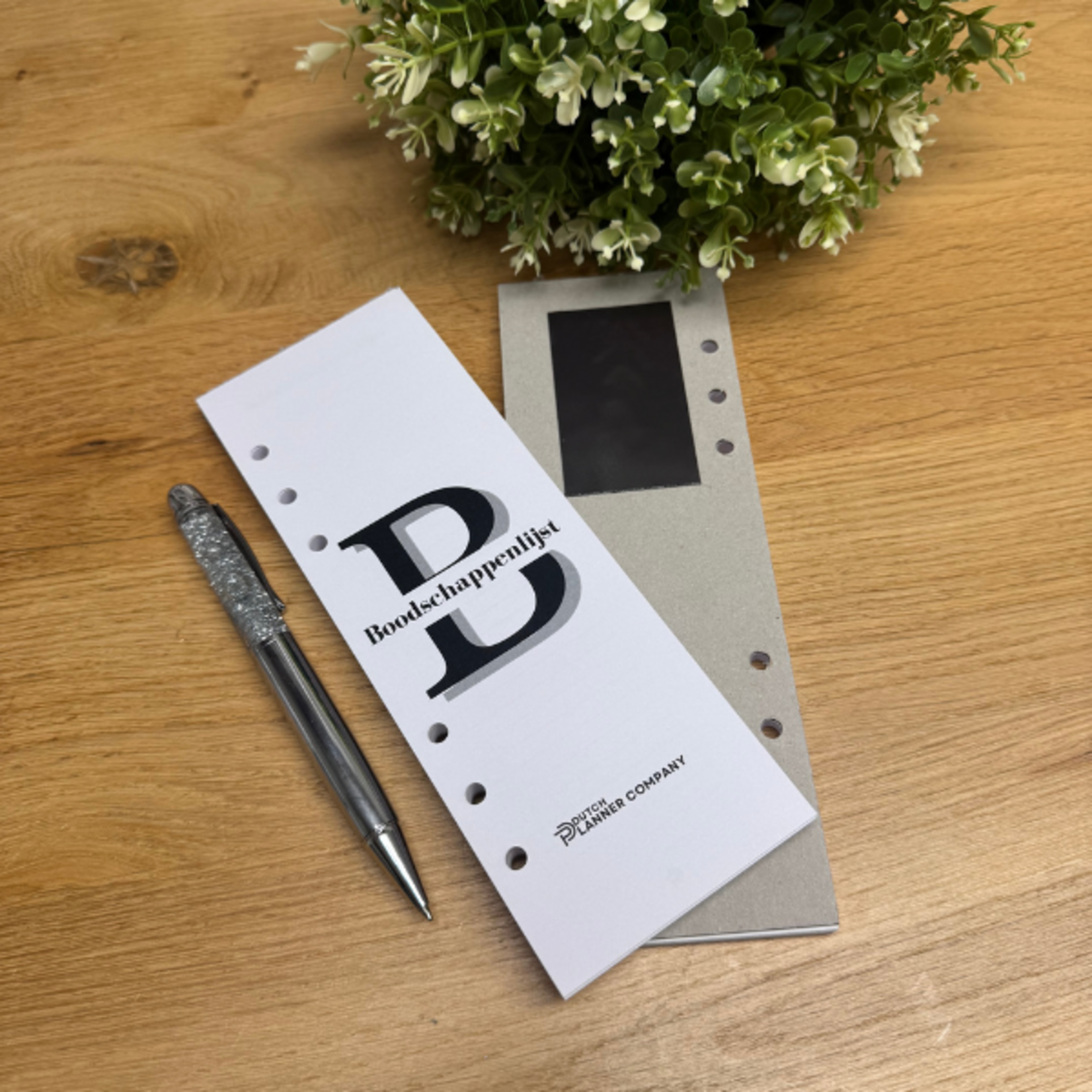 Magnetische Boodschappenlijst – overzicht in huis en planner