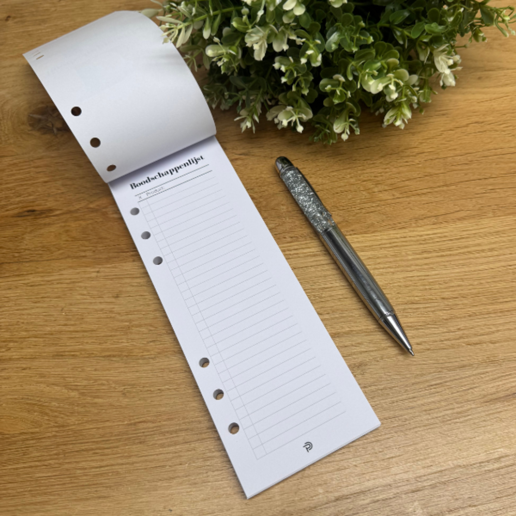 Magnetische Boodschappenlijst – overzicht in huis en planner