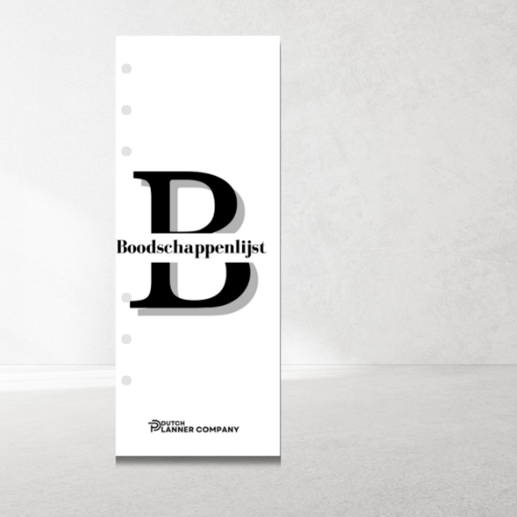 Magnetische Boodschappenlijst – overzicht in huis en planner