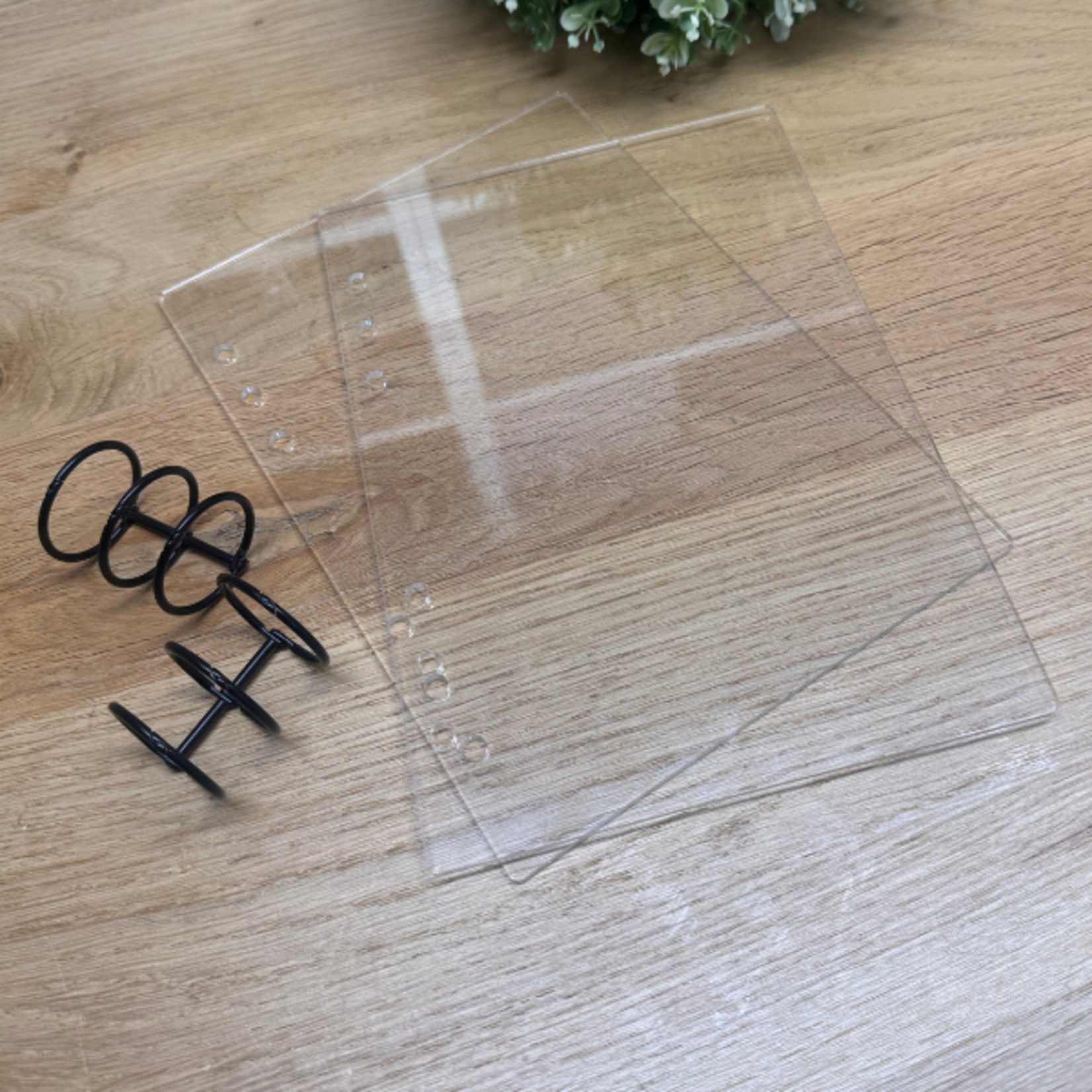 Complete A5 Ringbandplanner met Acrylaatplaten – licht, helder & persoonlijk