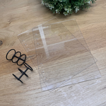 A5 Acrylaat Platen & Ringen (Zonder inhoud)