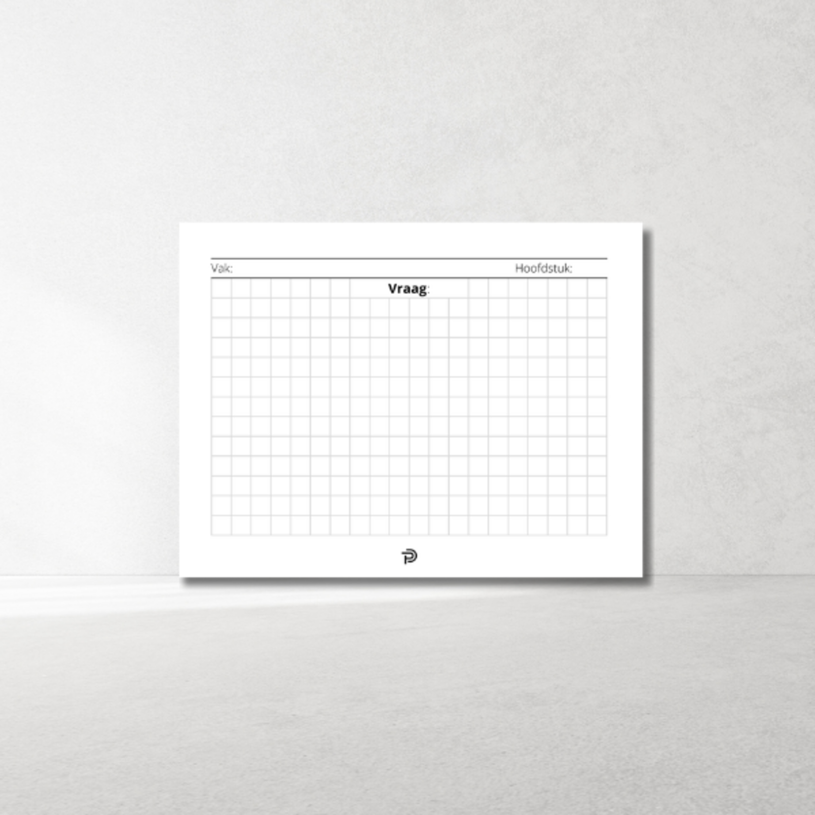 Leerkaarten Vraag & Antwoord – slim leren met overzicht