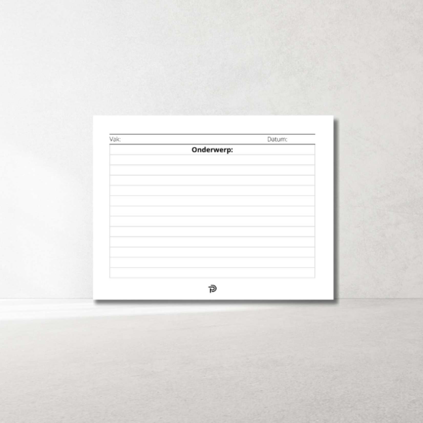 Study Cards Topic & Summary – clarity and structure