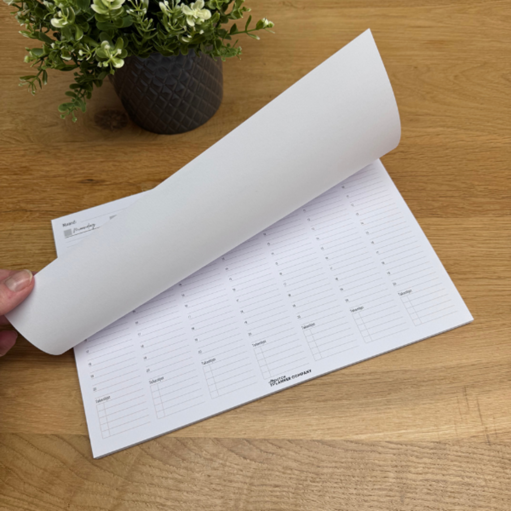 A4 Desk Week Planner – 40 weeks of clear structure