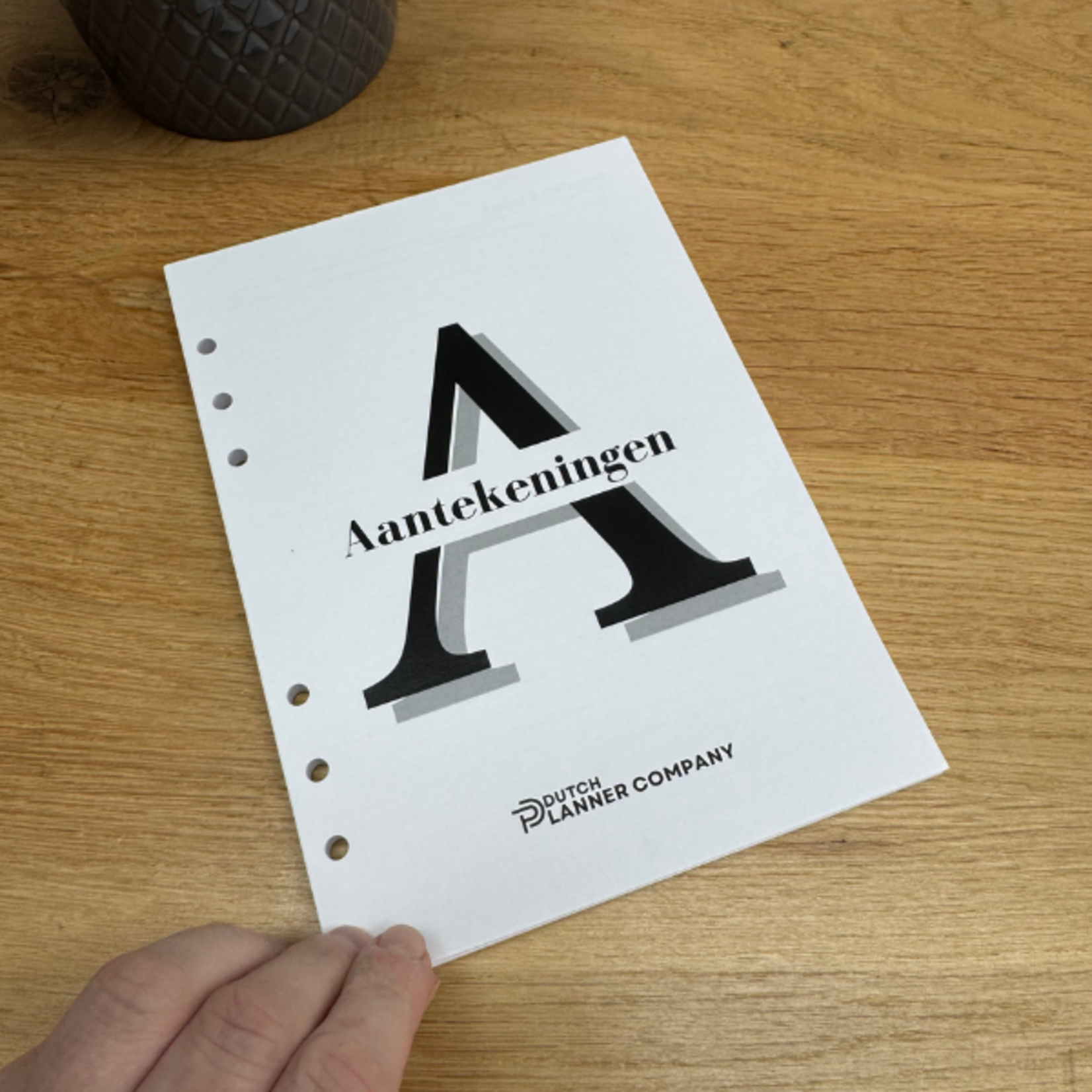 Planner Aantekeningenblok A5 – flexibel noteren en later toevoegen