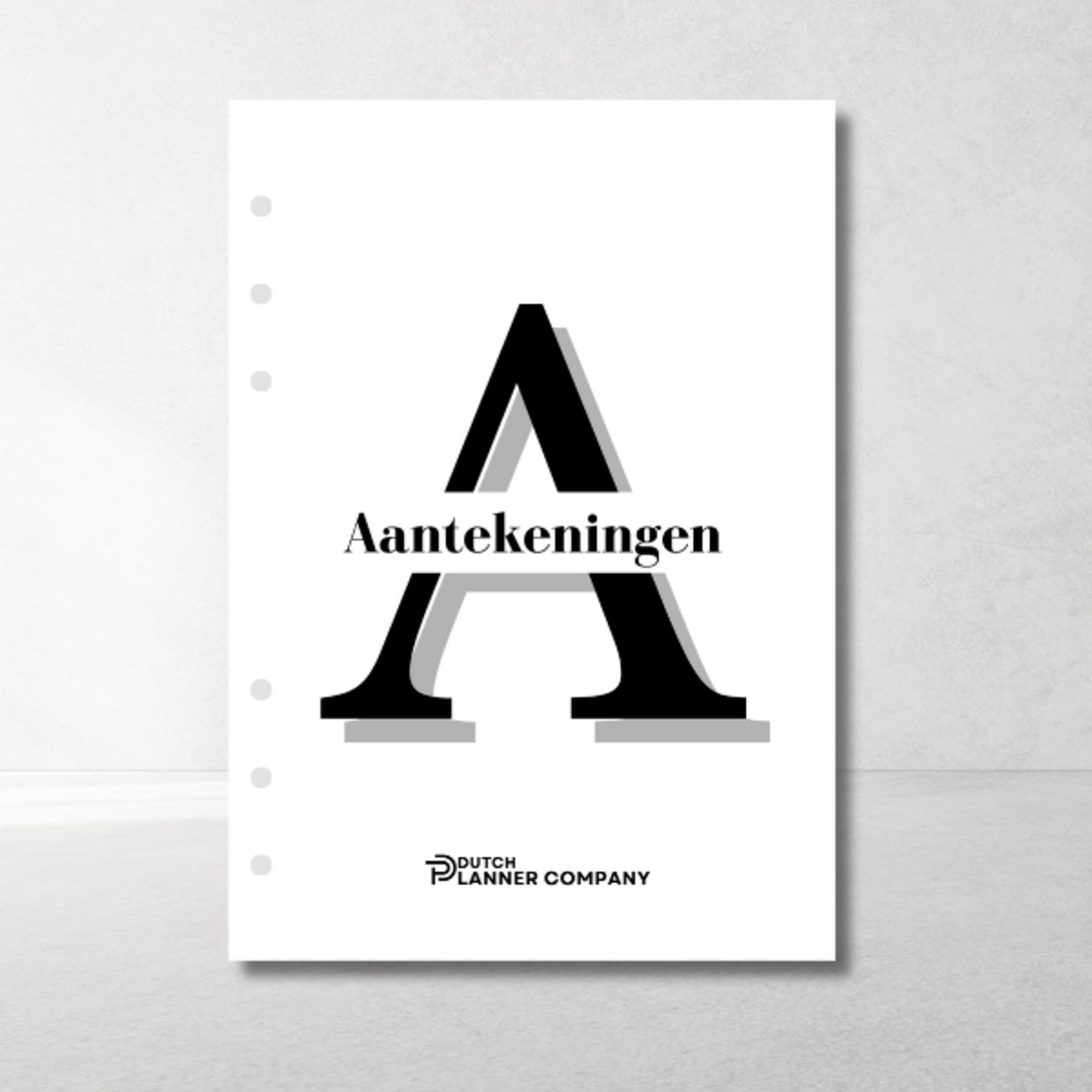 Planner Aantekeningenblok A5 – flexibel noteren en later toevoegen