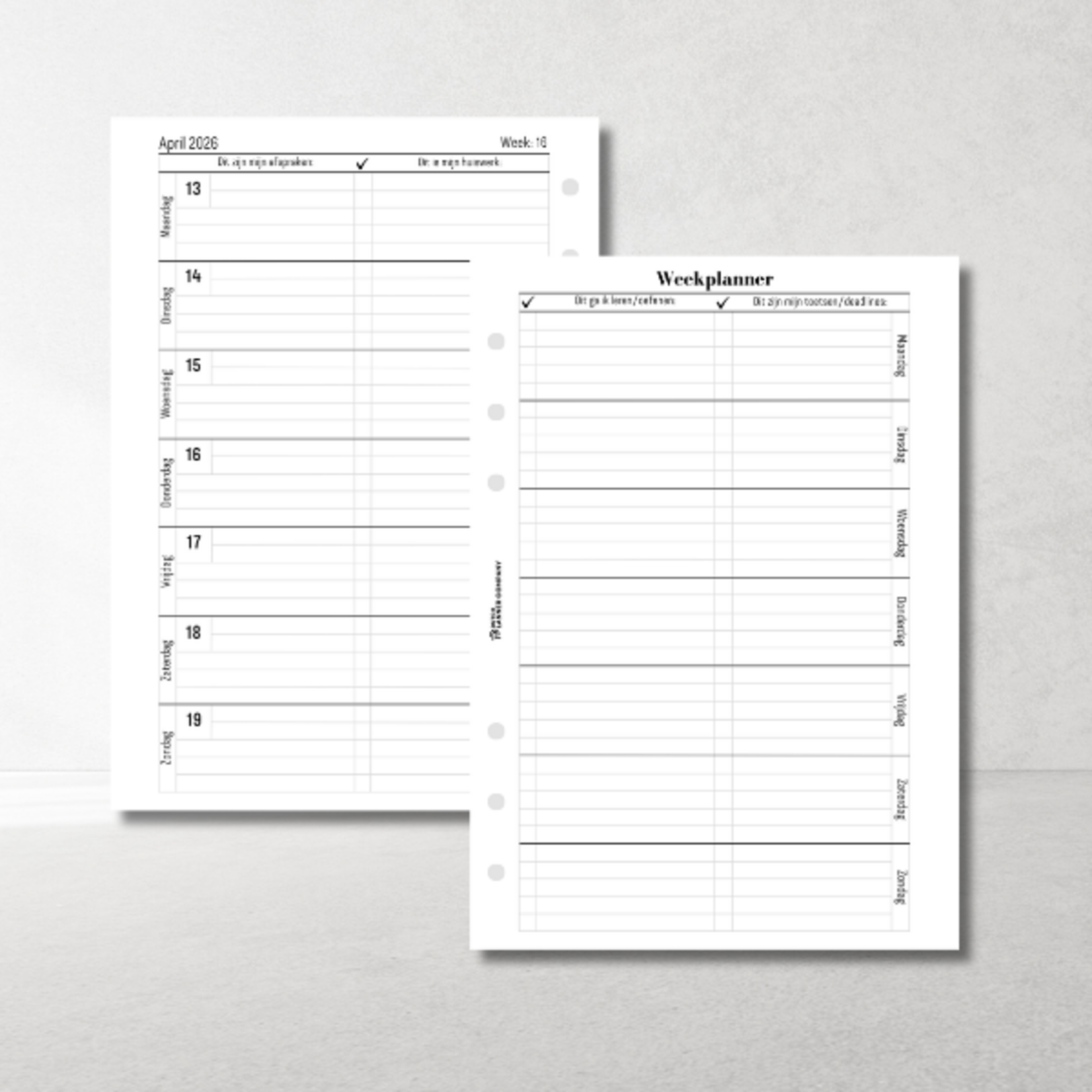 Leerplanner Pro Bundel – plannen, leren en structureren in één systeem