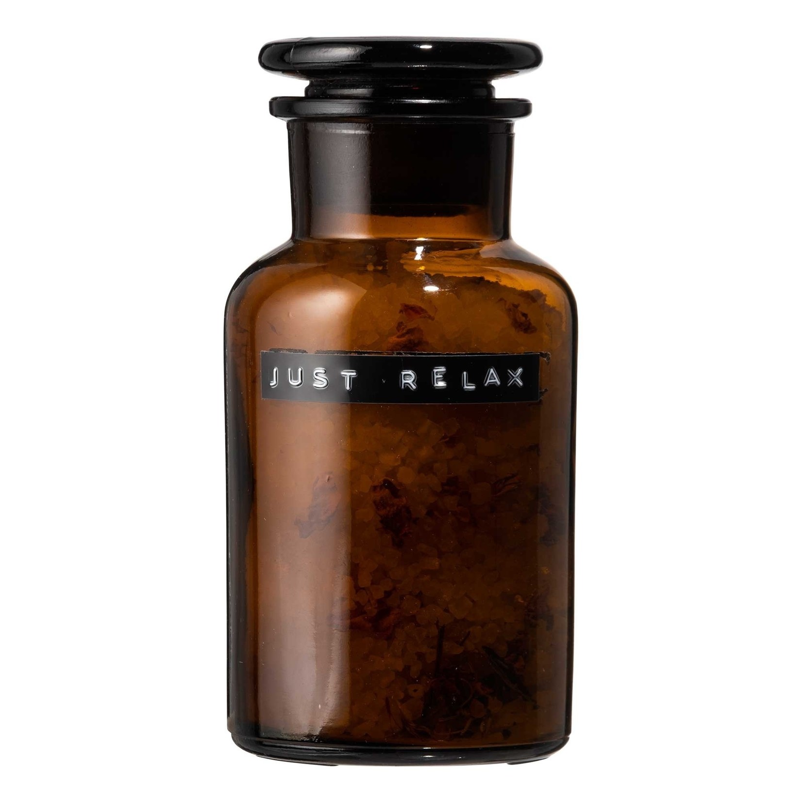 Wellmark Bath salt roses 250ml pharmacy jar just relax