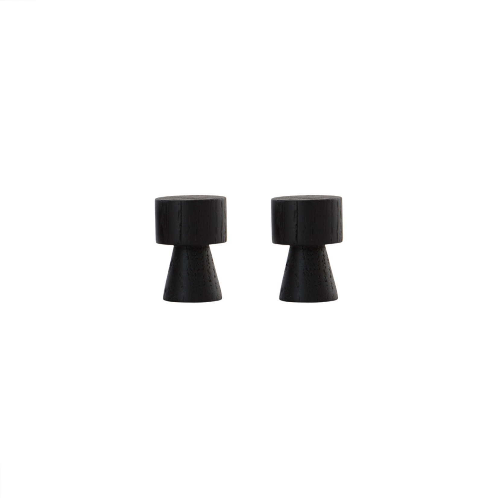 OYOY Living Design Speld haak / Knop - Set van 2 dark