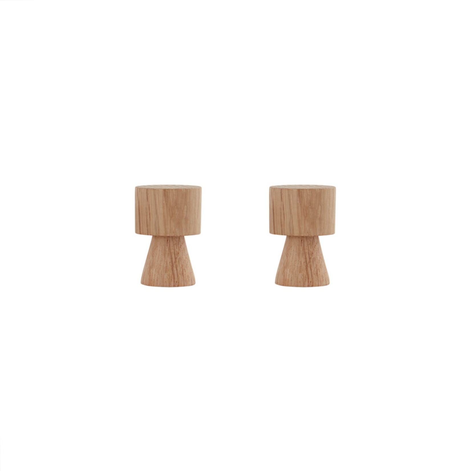 OYOY Living Design Speld haak / knop - Set van 2 nature