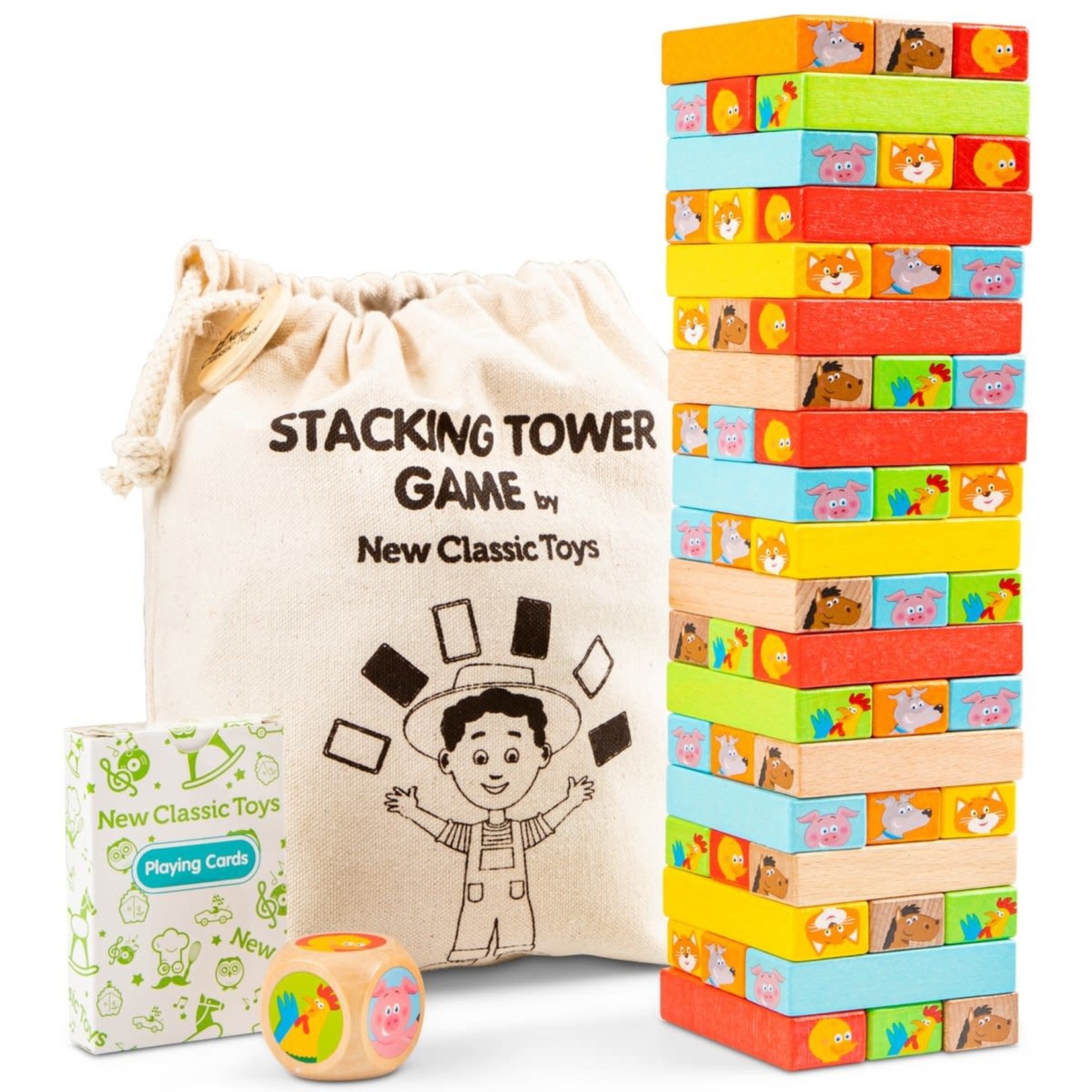 succes krassen Jumping jack Blokken Toren - Serendip - Home, Fashion & Gifts