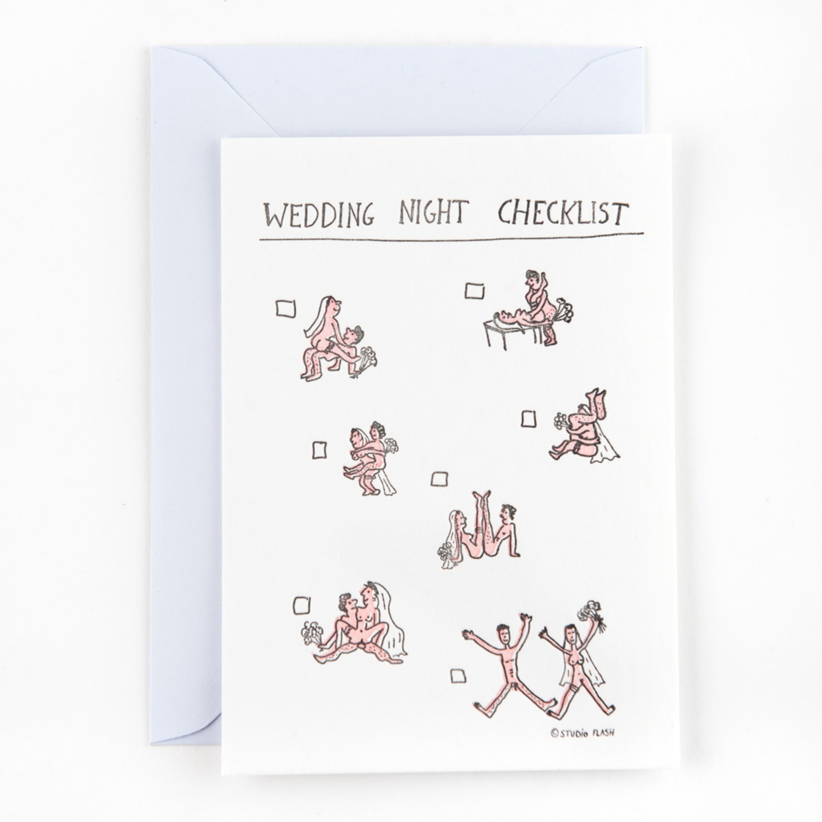 Studio Flash Wedding Night Checklist