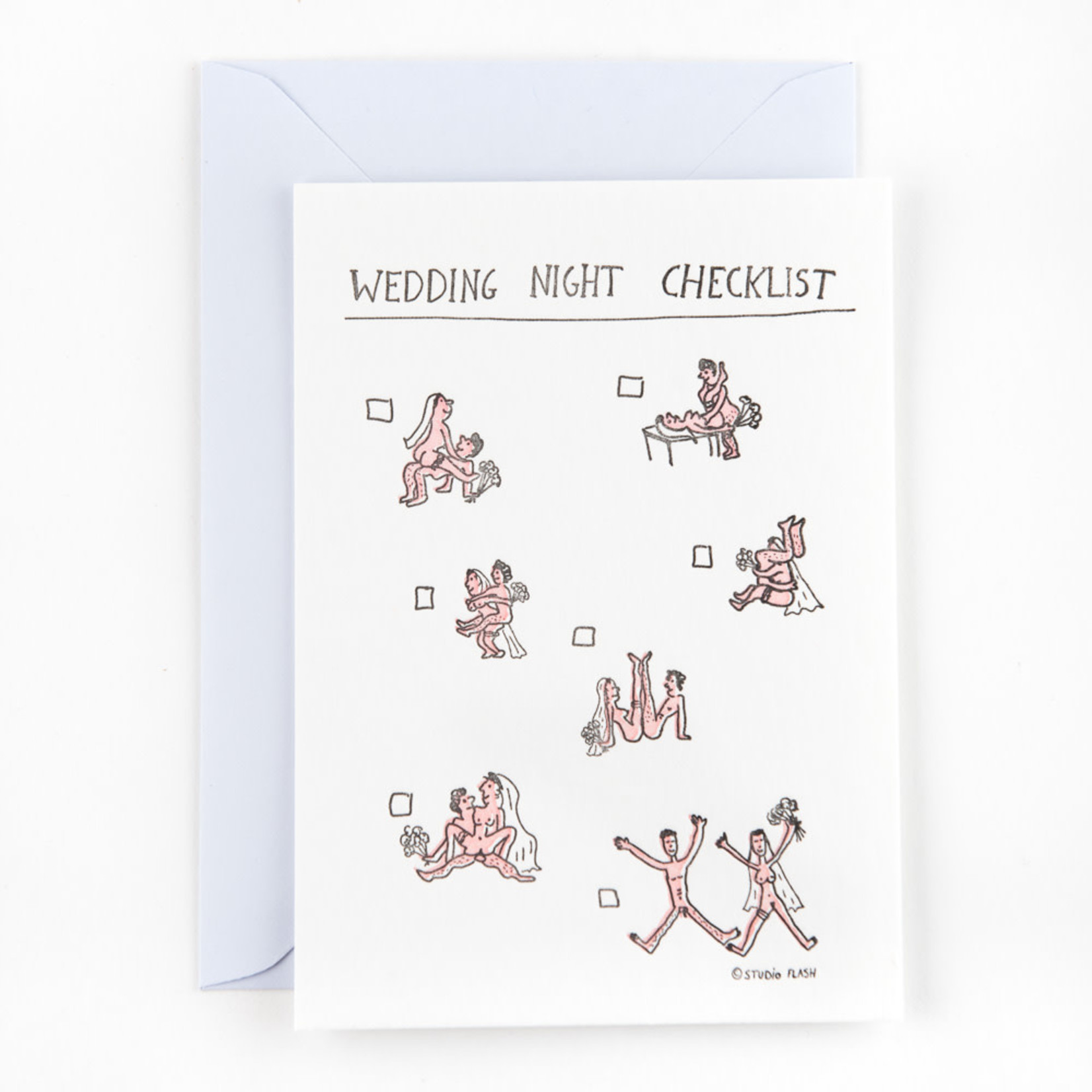 Studio Flash Wedding Night Checklist