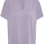 Soaked In Luxury Cramer Top Lavender Gray