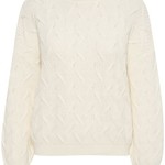 Soaked In Luxury Rava Pullover Whisper White