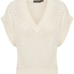 Soaked In Luxury Rava Vest Whisper White