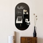 Groovy Magnets Chalkboard magnetic sticker - oval