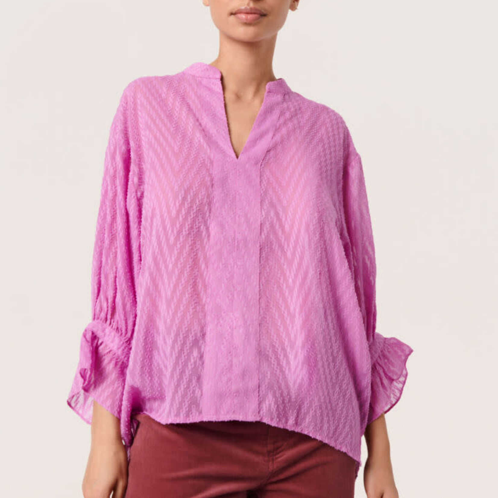 Soaked In Luxury Lavira Amily Blouse 3/4