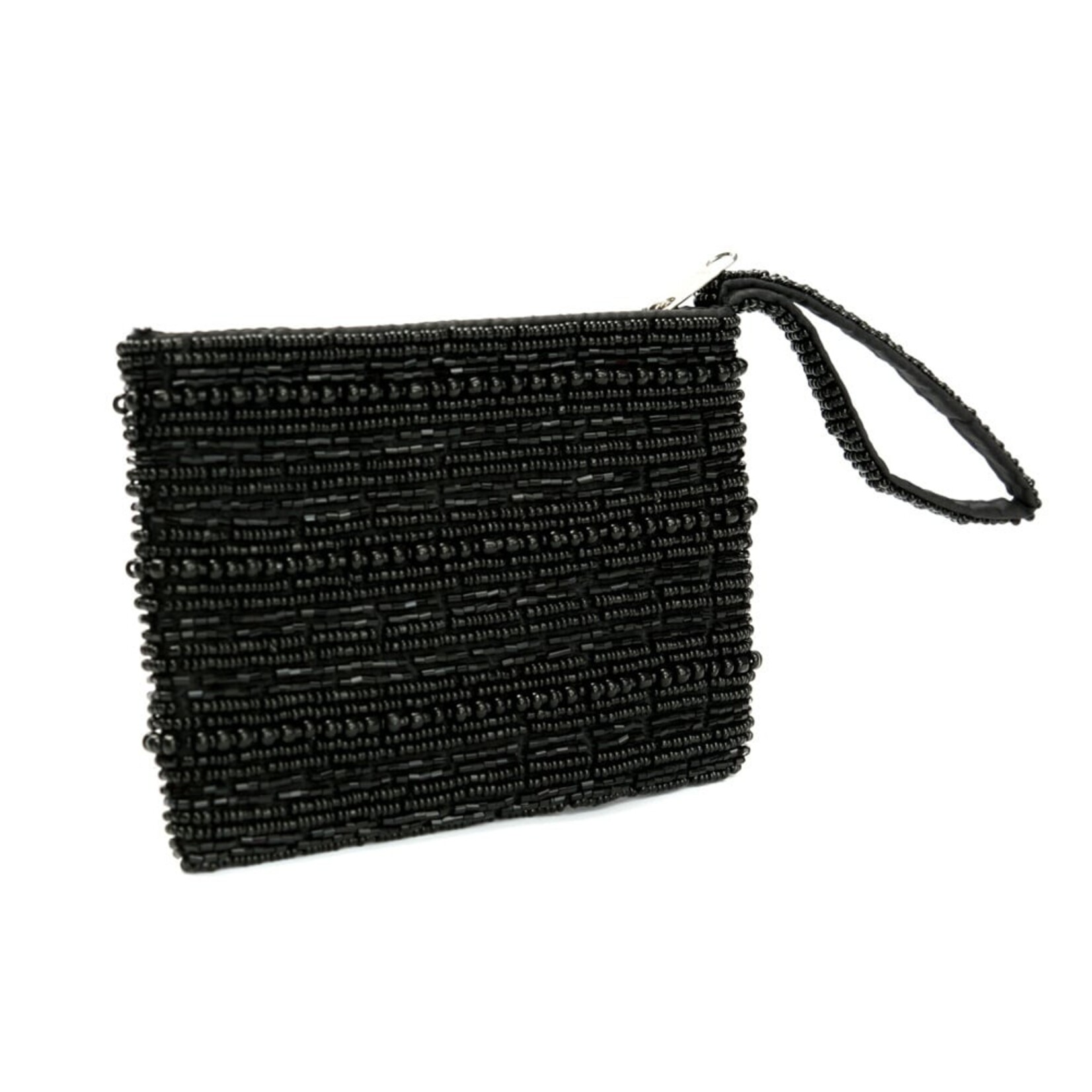 Bazar Bizar De Black Beaded Portemonnee - Zwart