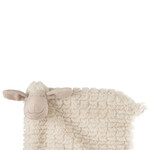 J-Line Doudou Schaap Textiel Wit/Beige