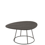 J-Line Sidetable Ovaal Hout/Metaal D Br S