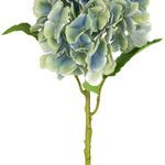 Greenmoods Kunstbloem Hortensia 55 cm blauw