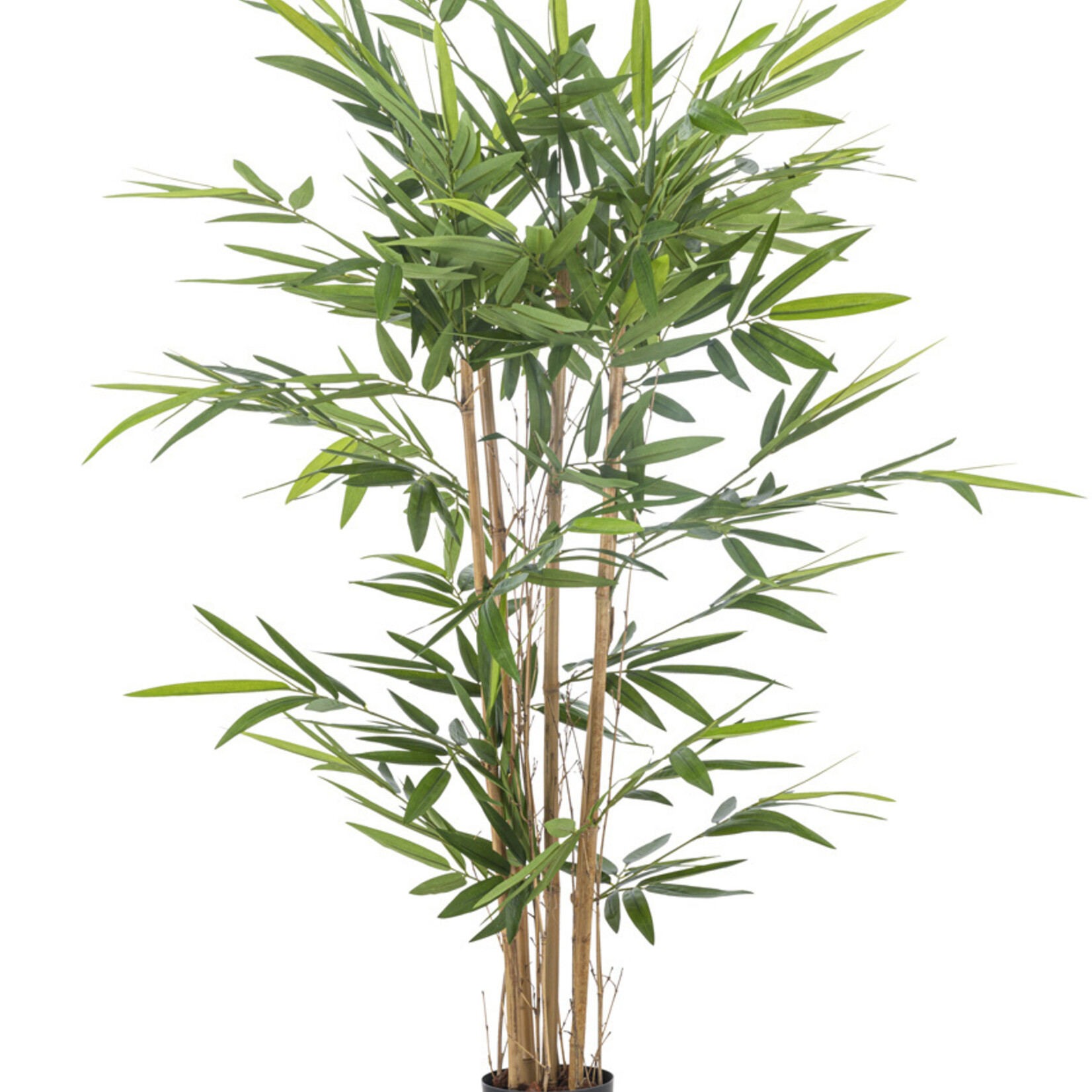 Greenmoods Kunstmatige bamboeplant van 120 cm.