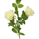 Greenmoods Kunsttak roos 68 cm wit