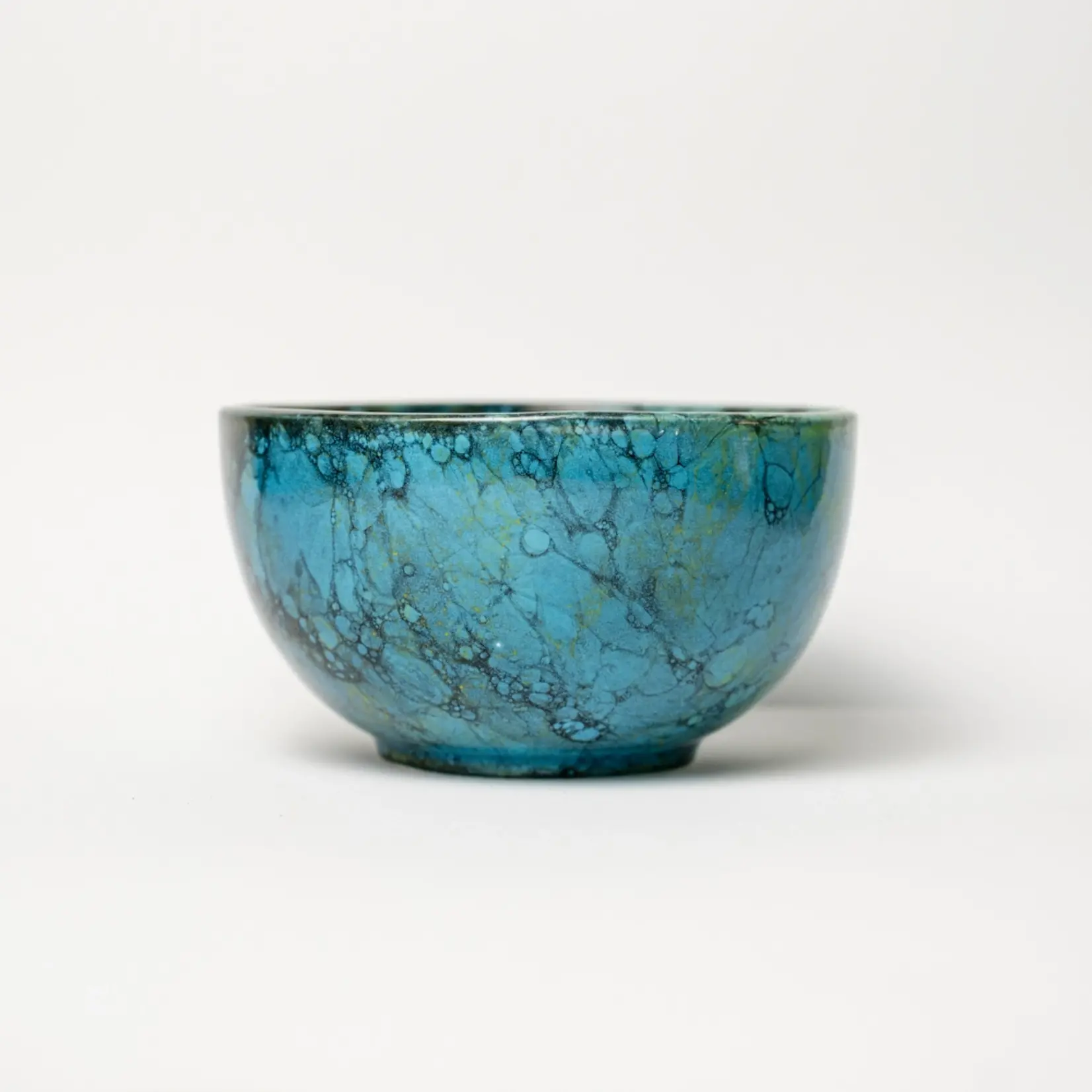 Alfar Tierra Cocida Ceramic Poke Bowl 14cm/TUNDRA Blue