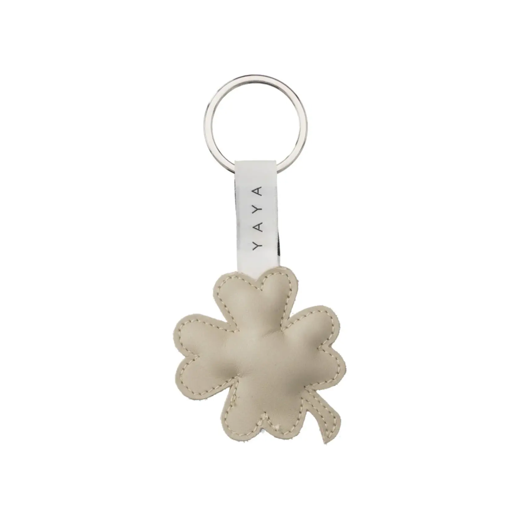 YAYA YAYA - Sleutelhanger Bloem Clover Beige