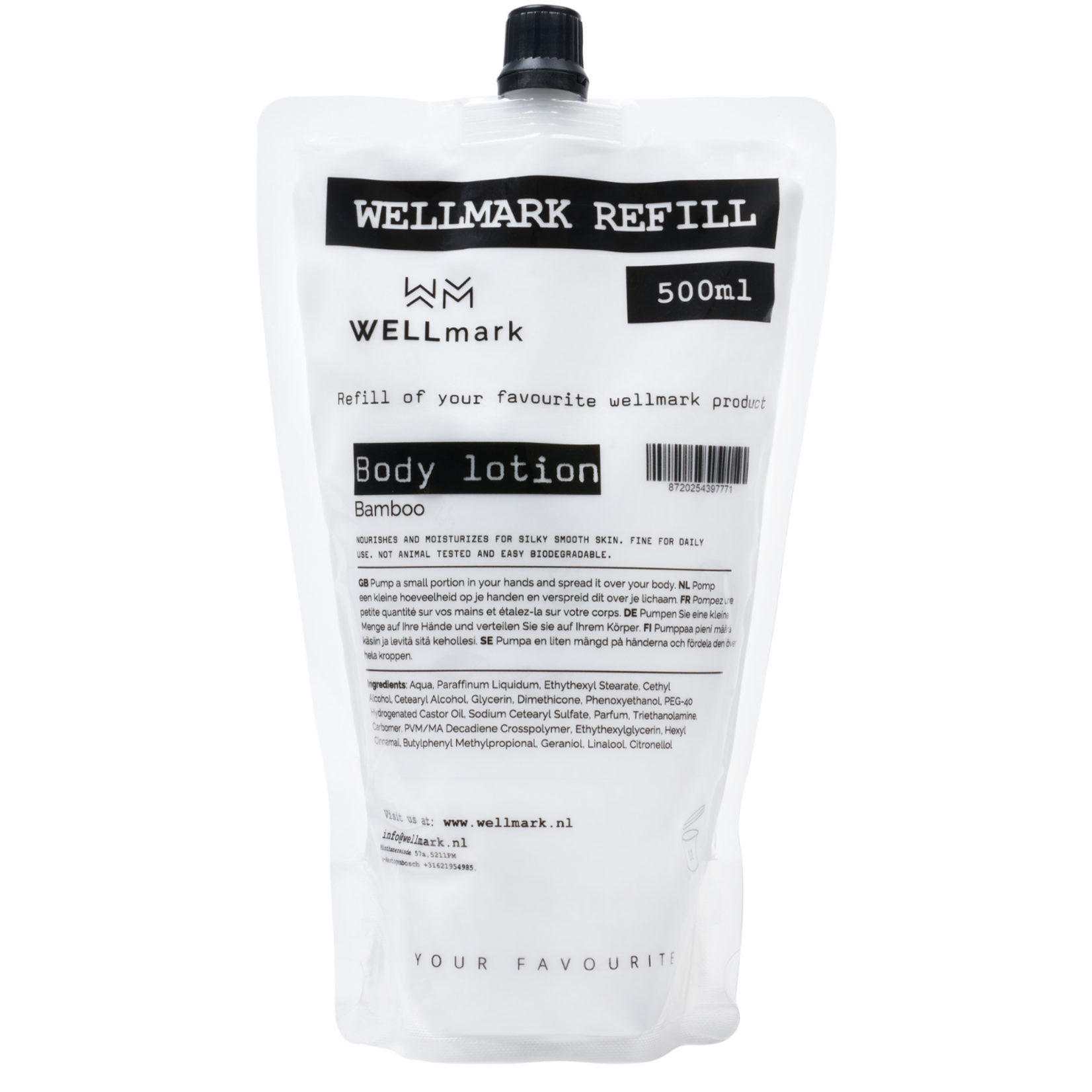 Wellmark Refill Body Lotion 500ml