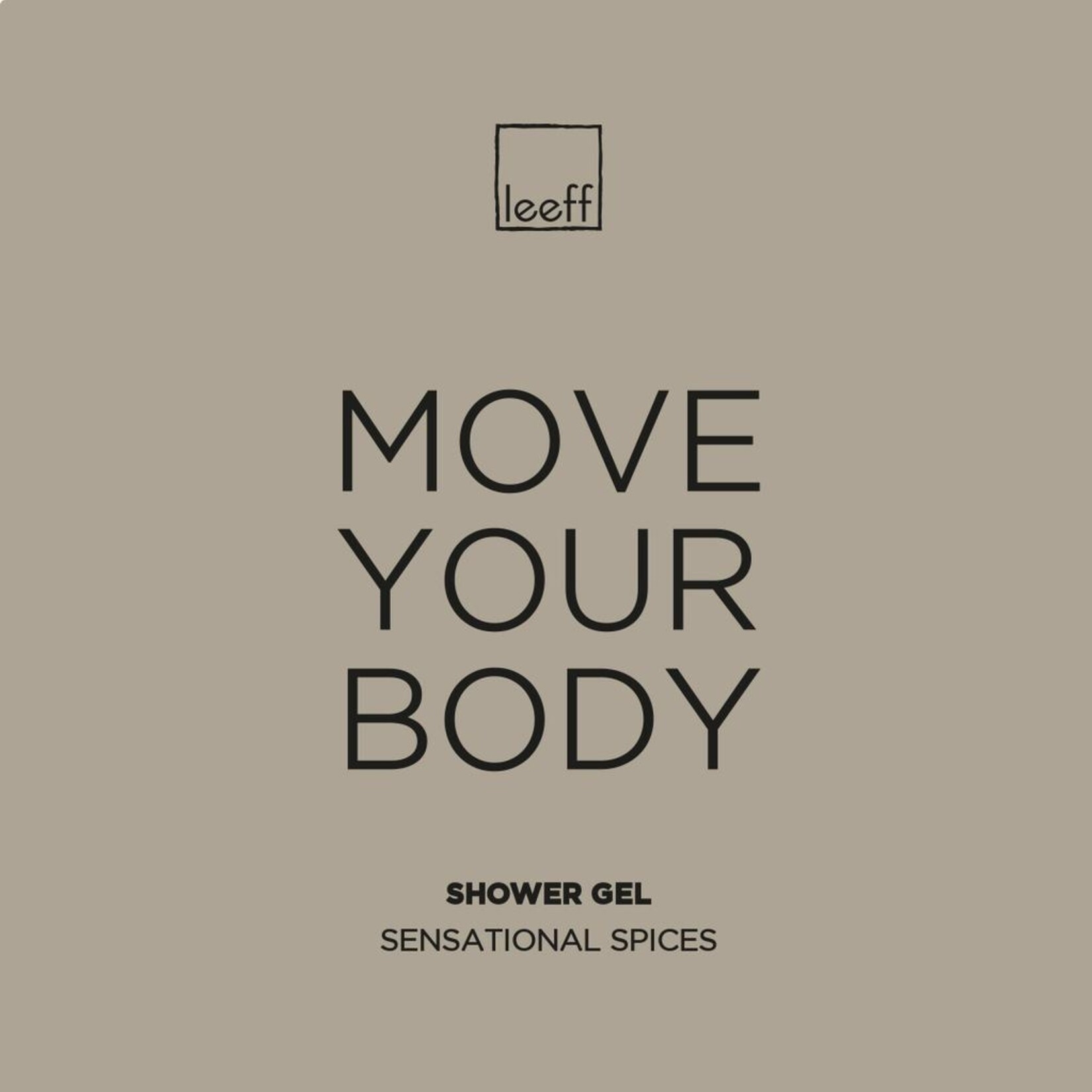 Leeff Leeff SHOWER GEL SENSATIONAL SPICES - MOVE YOUR BODY