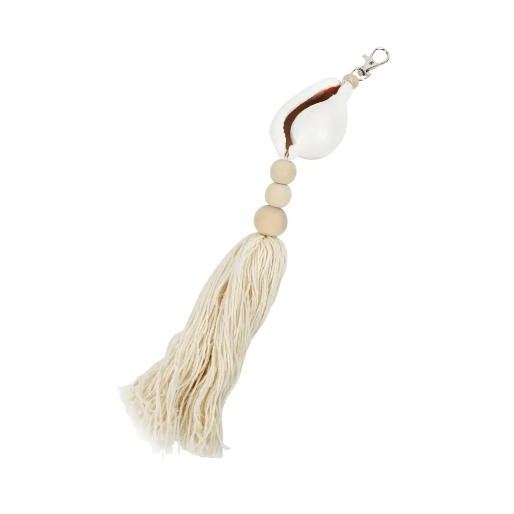 Bazar Bizar De Togian Sleutelhanger - Naturel Wit