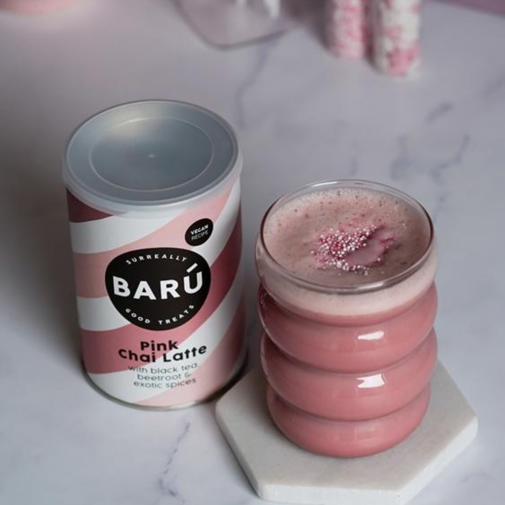 Barú Pink Chai Latte