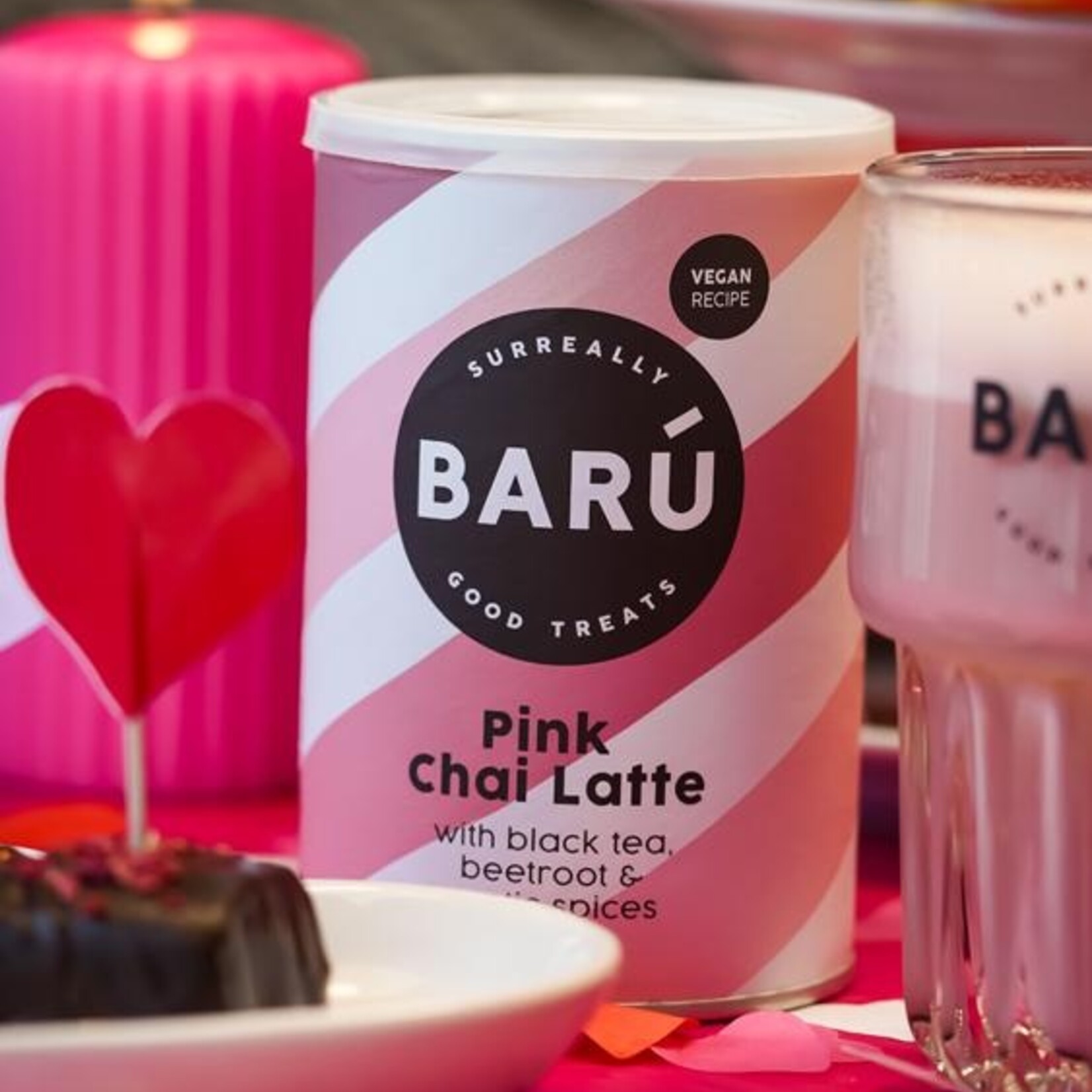 Barú Pink Chai Latte