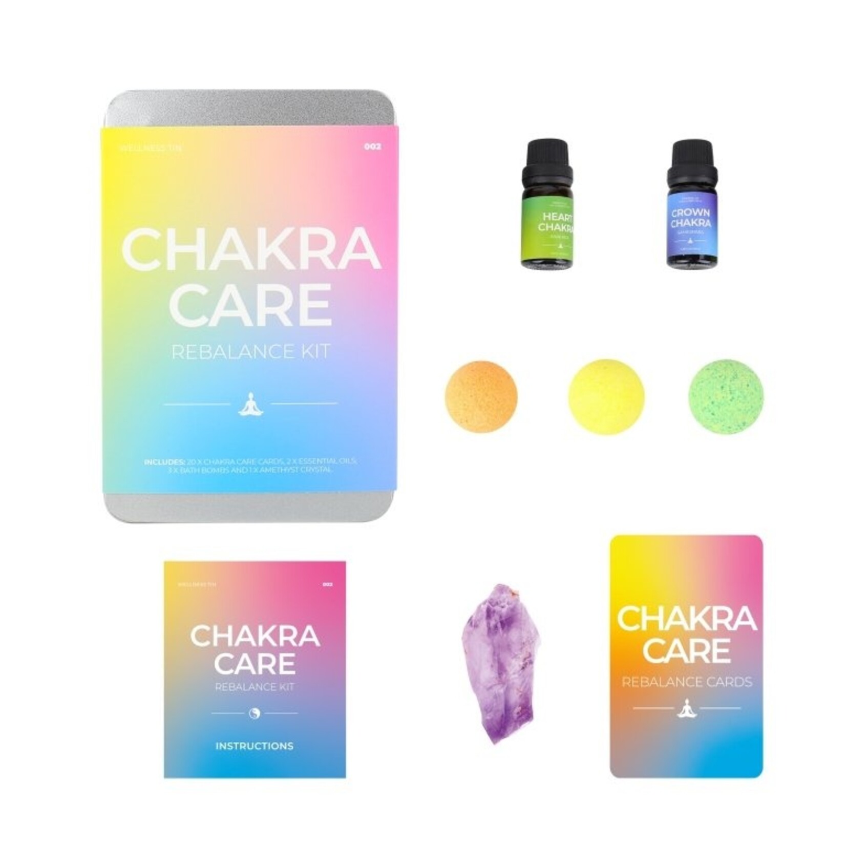 Gift Republic Wellness Tins - Chakra Care