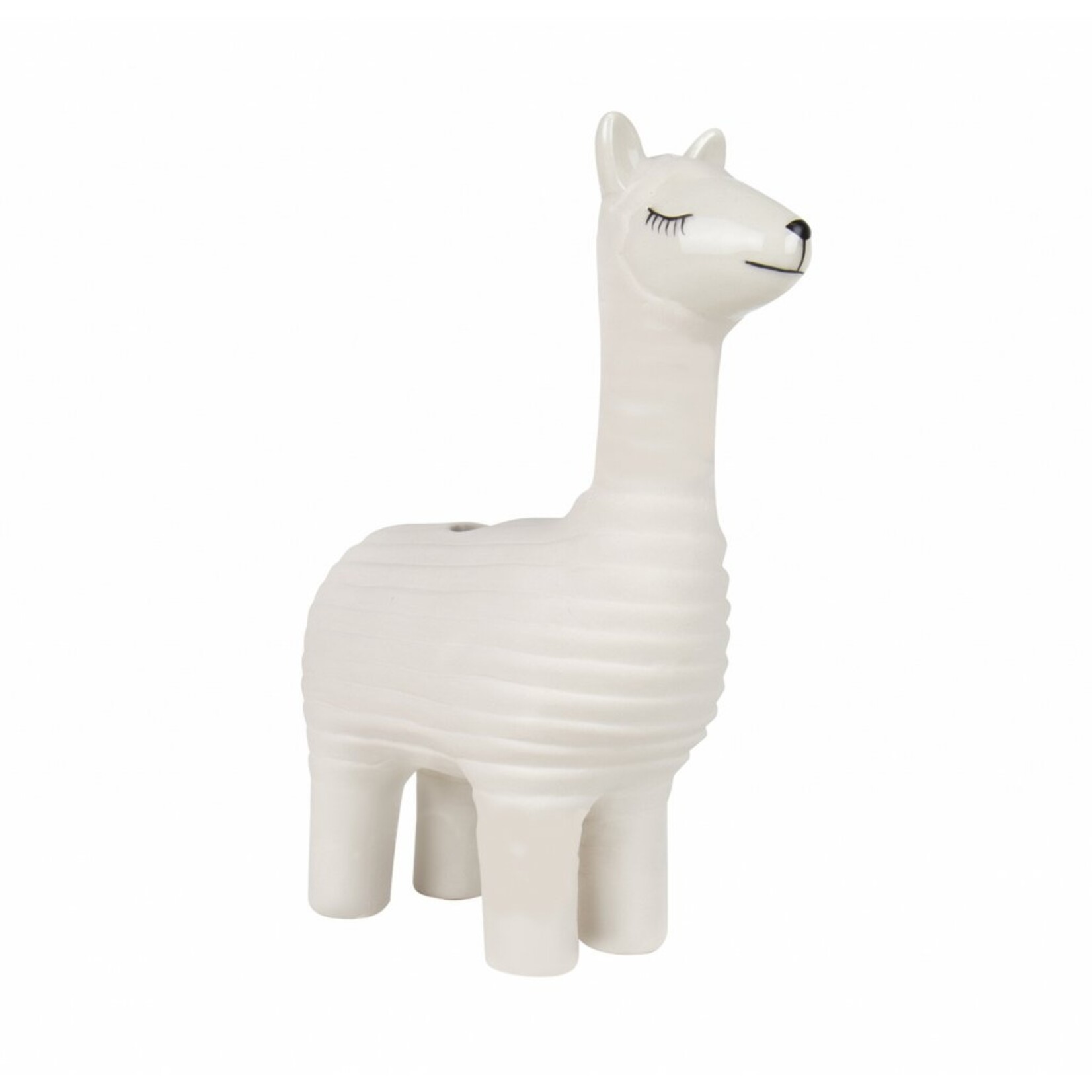 Gift Republic  Llama Plantenbak met zaden (steengoed)